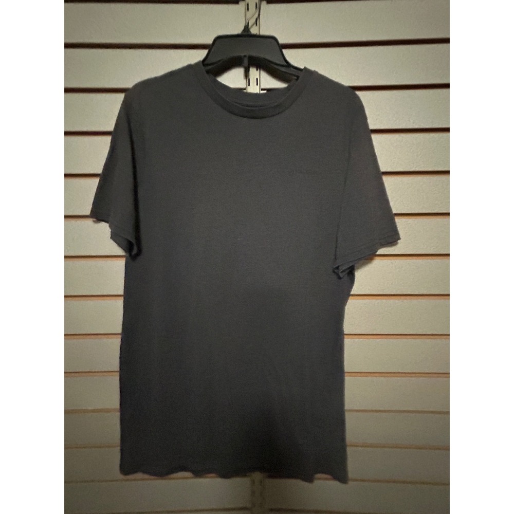 Magellan Outdoors Mens Large Gray Fishing Tackle Box Graphic T-Shirt Classic Fit